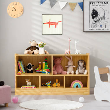 Wall unit toy clearance storage